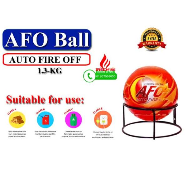 AFO Light Weight Auto Fire Extinguisher Ball