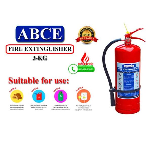 Fire-Extinguisher-ABCE-03KG Price in BD