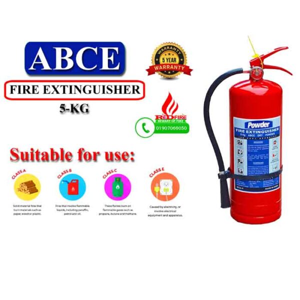 Fire-Extinguisher-ABCE-05-KG-Dry Powder