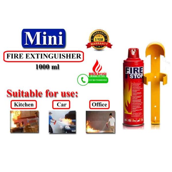 Mini Fire Extinguisher 1000 2